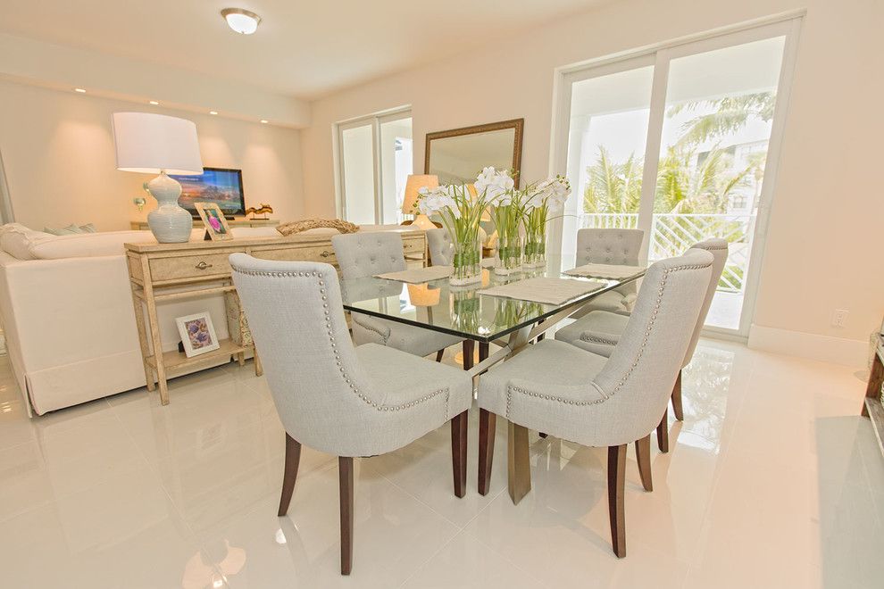 Colony Realty for a Modern Dining Room with a Modern Design and Bay Colony by One Ocean Drive Realty