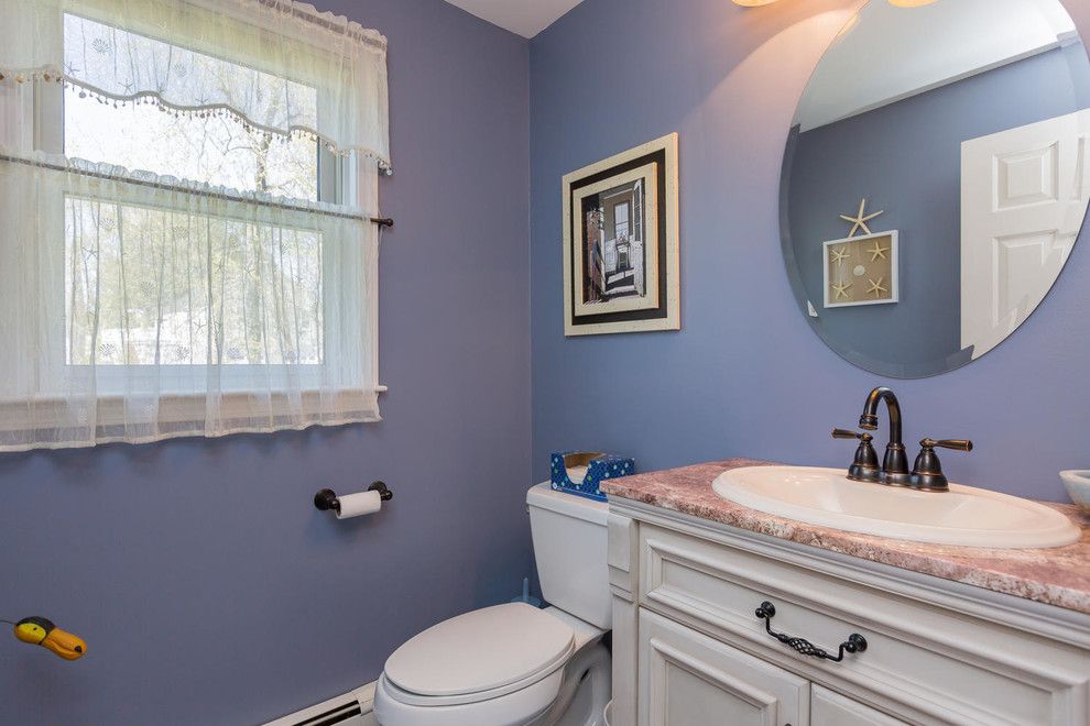 Colony Realty for a Traditional Bathroom with a Pleasant Hill and 1 Old Colony Lane, Scarborough, Maine by Corki Gray, Broker, Keller Williams Realty