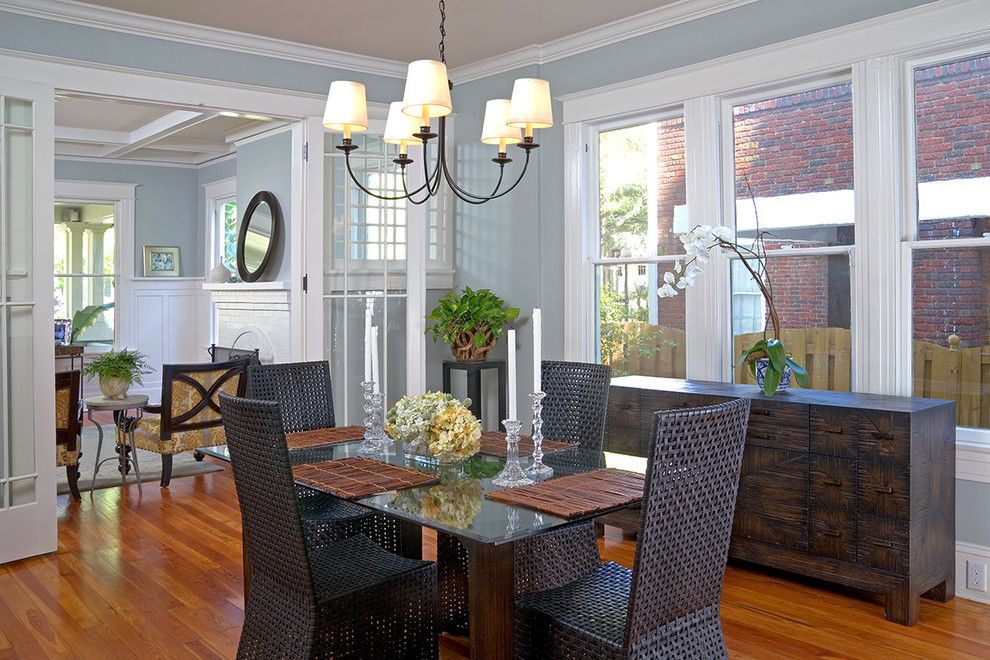 Coloredge for a Traditional Dining Room with a Hydrangeas and Ramos Design Build Corporation   Tampa by Ramos Design Build Corporation