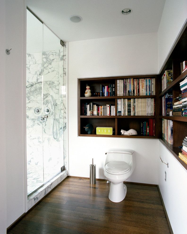 Commode Definition for a Contemporary Bathroom with a Modern and Guerin Residence by Stephen Chung, Architect