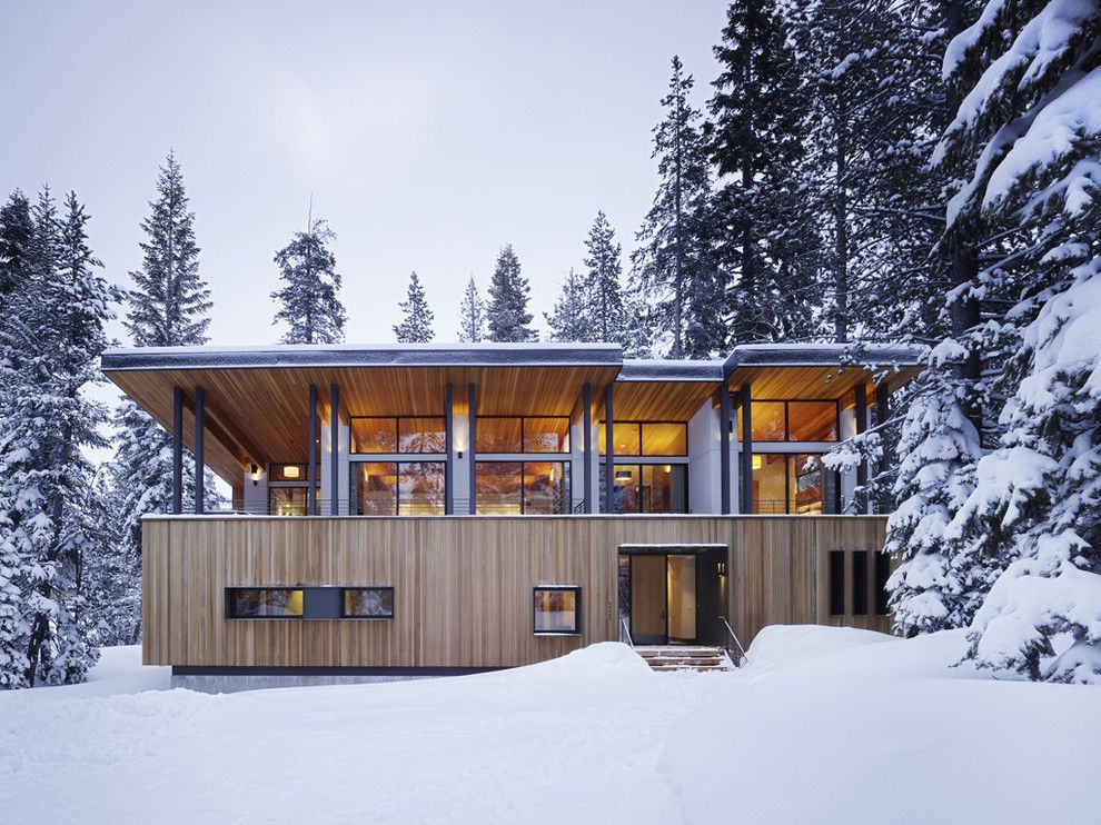 Conex Box Homes for a Contemporary Exterior with a Balcony and Sugar Bowl Residence   John Maniscalco Architecture by John Maniscalco Architecture