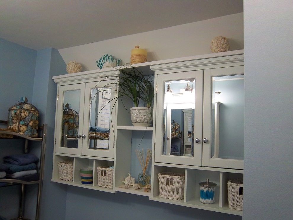 Congoleum for a Traditional Bathroom with a Bathroom Cabinets and Kohler Master Bathroom   Hamel by Lowe's of Auburn, Me