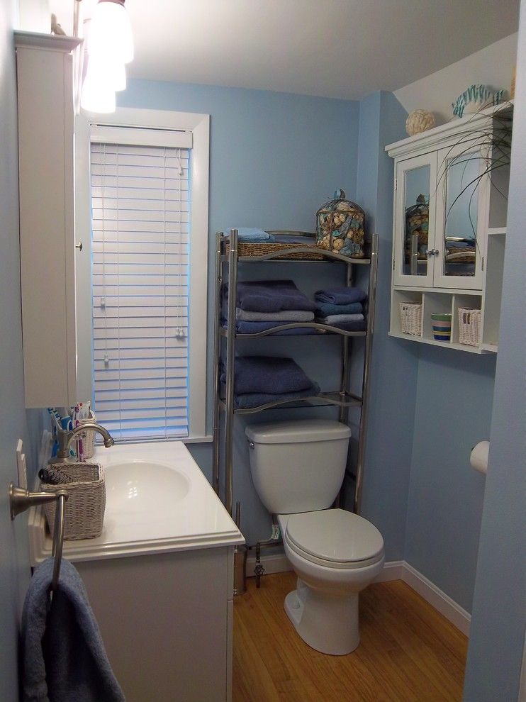 Congoleum for a Traditional Bathroom with a Blue and Kohler Master Bathroom   Hamel by Lowe's of Auburn, Me