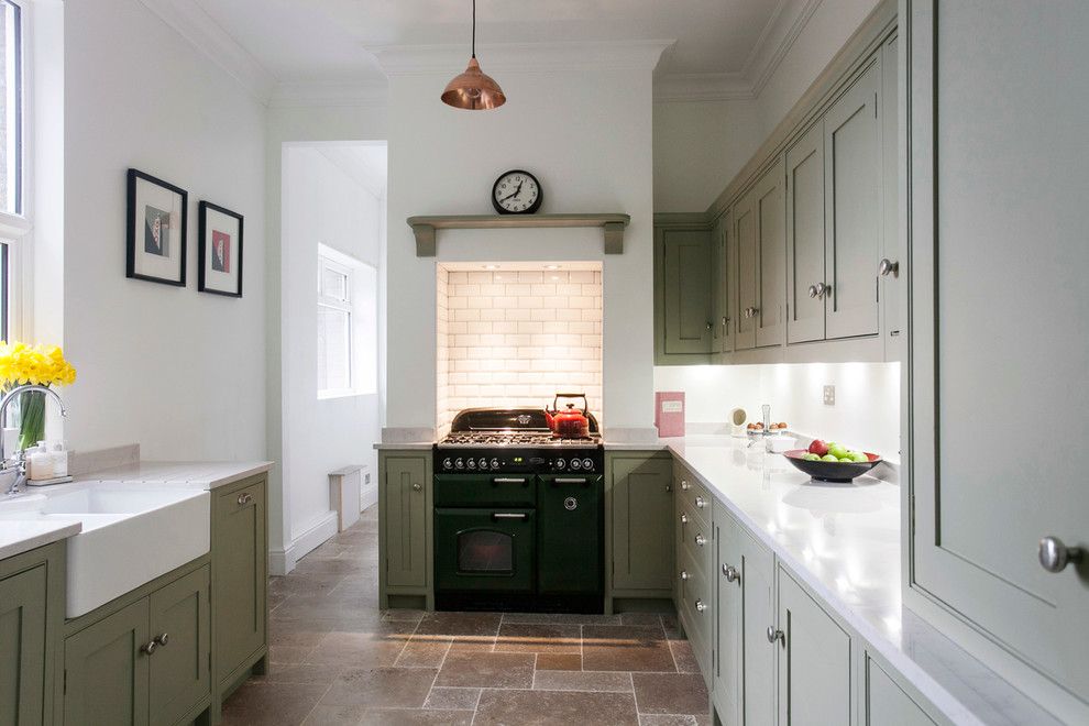 Copper Kettle Nashville for a Contemporary Kitchen with a Black Range and Country Kitchen with a Contemporary Twist by Burlanes Interiors