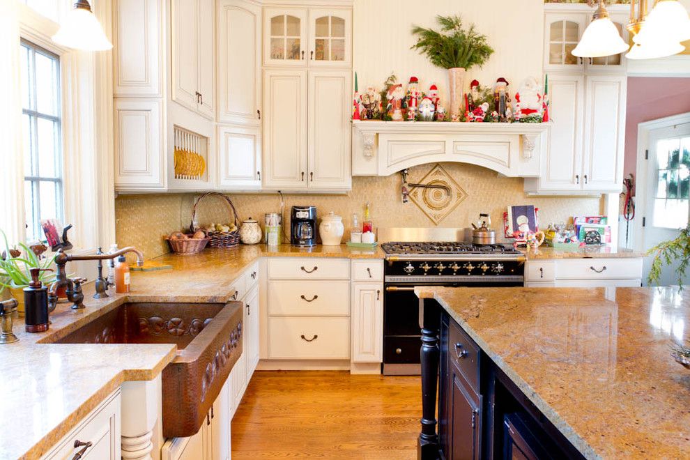 Copper Kettle Nashville for a Traditional Kitchen with a Holiday Decorating and Kitchen by Rikki Snyder