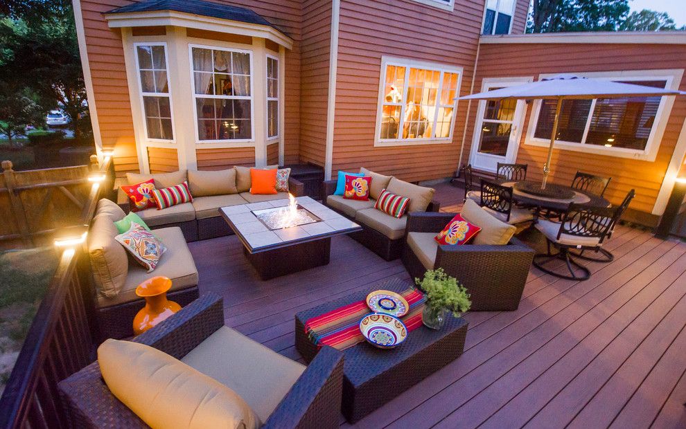 Copperleaf Homes for a Contemporary Deck with a Outdoor Entertaining and Patios and Decks by Razzano Homes and Remodelers, Inc.