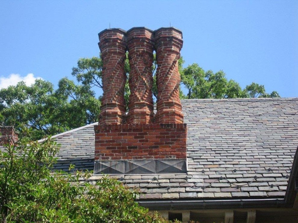 Coppolas for a  Exterior with a Gray Roofing and Gallery by Coppola & Sons Construction Company