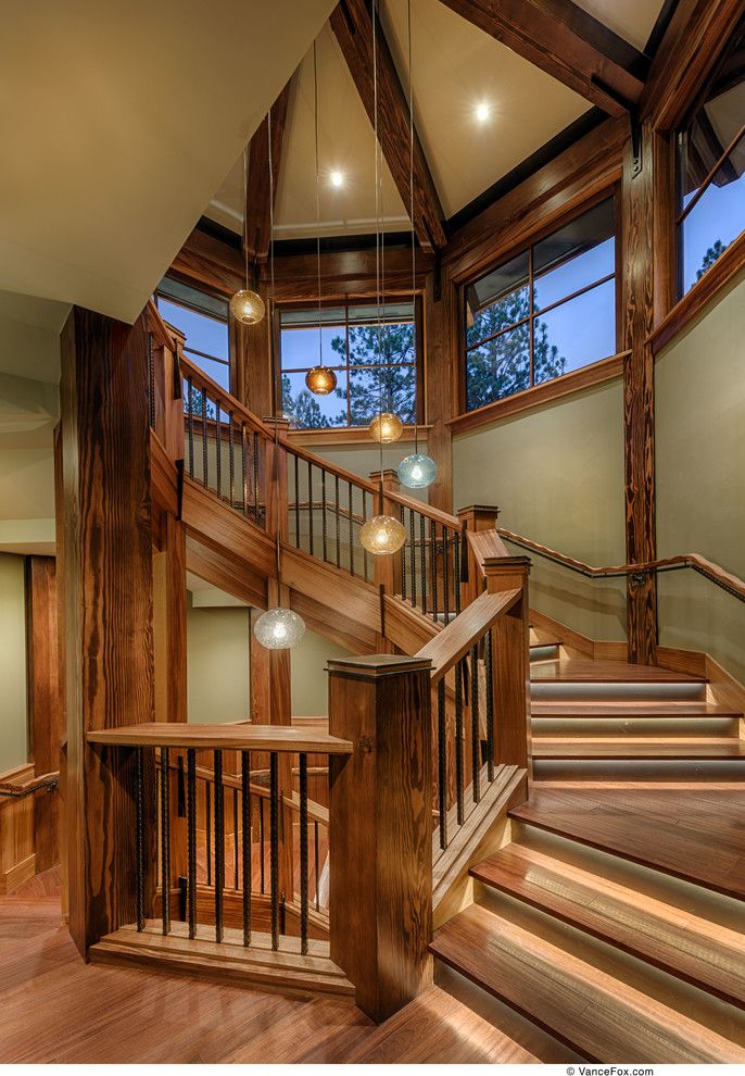 Costco Reno Nv for a Contemporary Staircase with a Contemporary and Martis Camp Lot 376 by Sonder Nicholas Architect