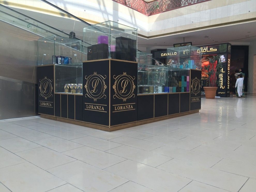 Covina Police Department for a Modern Spaces with a Refurbishment and Loranza Kiosk Jimi Mall Al Ain 2015 by Ccg Creative Concepts Group Interior Design & Deco