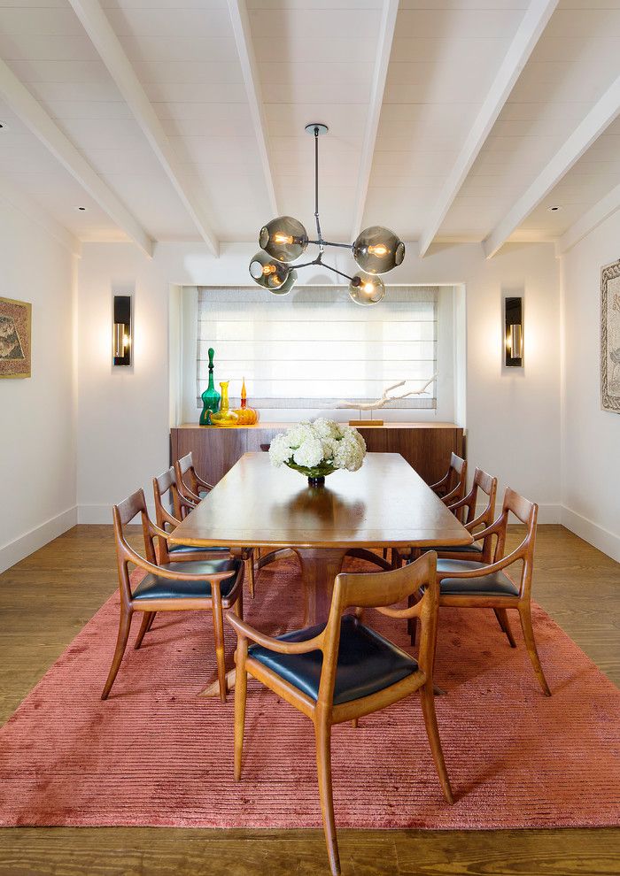 Craiglist Santa Fe for a Contemporary Dining Room with a Glass Pendant Lighting and Los Morros   Rancho Santa Fe, Ca by Esteban Interiors