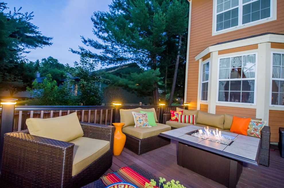 Craigslist Chattanooga Furniture for a Contemporary Deck with a Fire Feature and Patios and Decks by Razzano Homes and Remodelers, Inc.