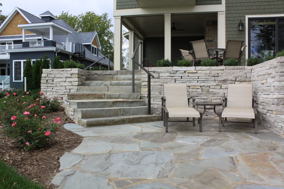 Craigslist Chicago Furniture for a Traditional Patio with a Traditional and Bluestone Patio by Arcadia Gardens, Llc