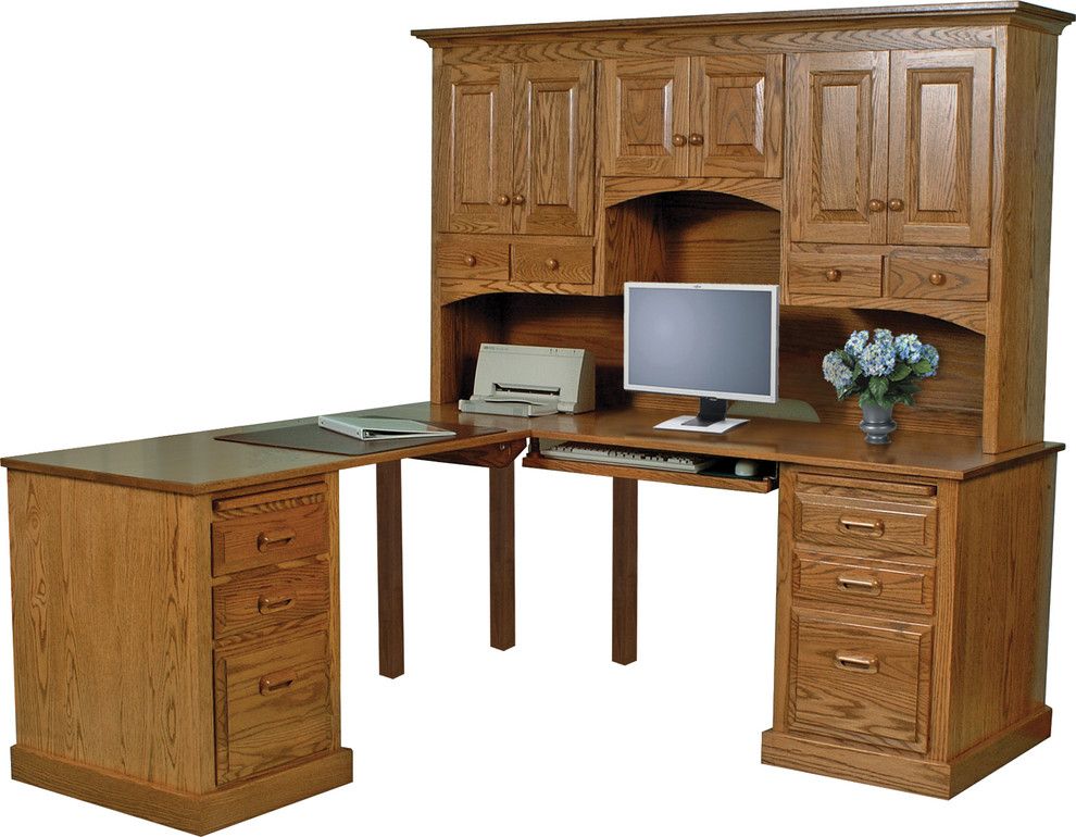 Craigslist Columbus Furniture for a Traditional Spaces with a Amish and Office by Amish Originals Furniture Co