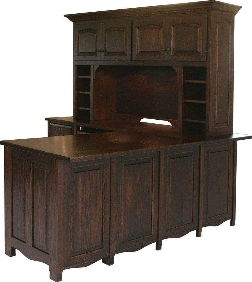 Craigslist Columbus Furniture for a Traditional Spaces with a Credenza and Office by Amish Originals Furniture Co