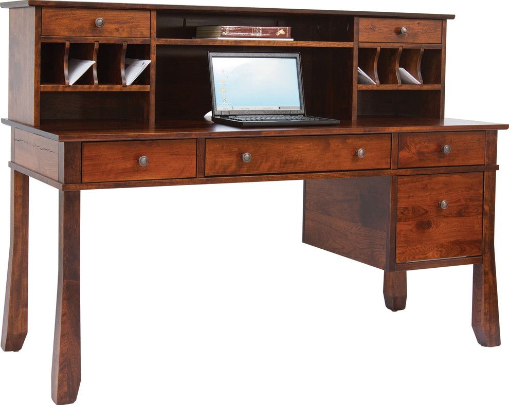 Craigslist Columbus Furniture for a Traditional Spaces with a Credenza and Office by Amish Originals Furniture Co