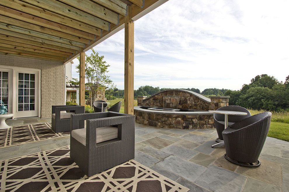 Craigslist Dc Furniture for a Contemporary Patio with a Stone Patio and M/i Homes of Dc: Maryland:: Balmoral   Westmoreland Model by M/i Homes