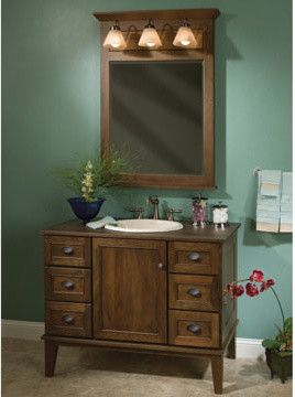 Craigslist Indianapolis Furniture for a Traditional Bathroom with a Traditional and Woodpro Furniture Vanities by Great Kitchens & Baths