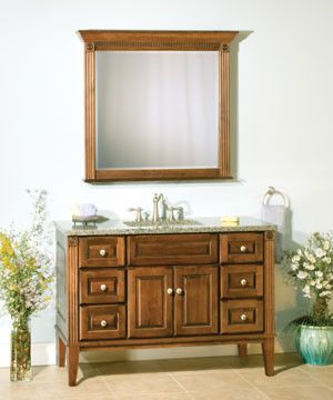 Craigslist Indianapolis Furniture for a Traditional Bathroom with a Traditional and Woodpro Furniture Vanities by Great Kitchens & Baths