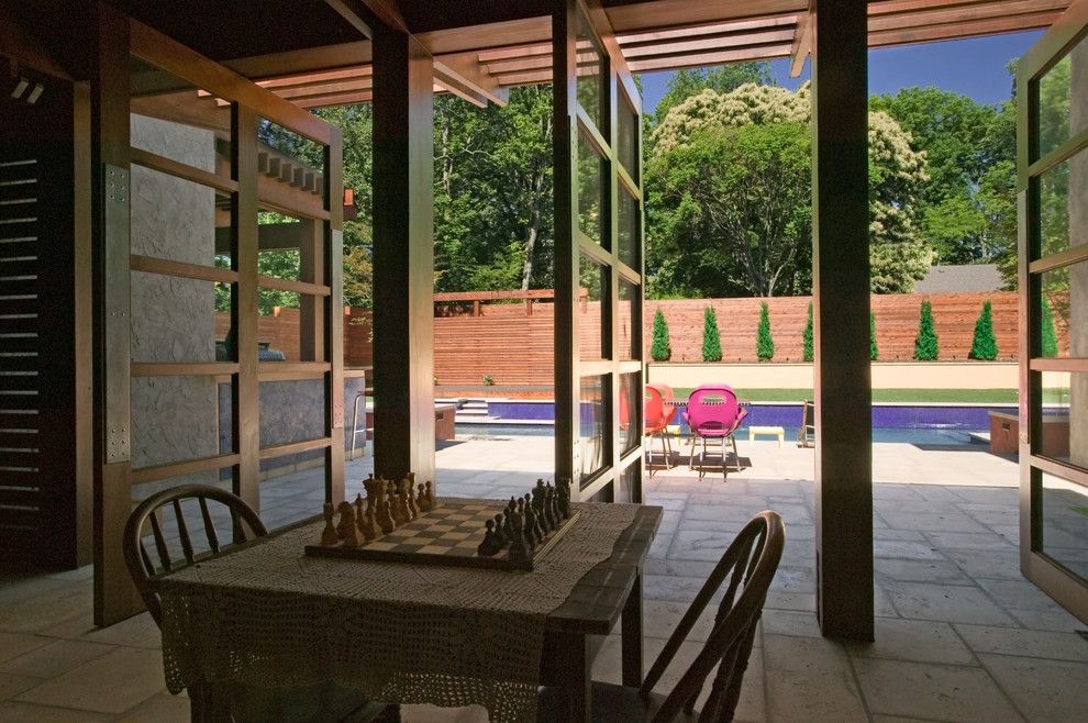 Craigslist Nashville Furniture for a Contemporary Patio with a Planting Bed and City Retreat by Gilbert | Mclaughlin | Casella Architects, Plc