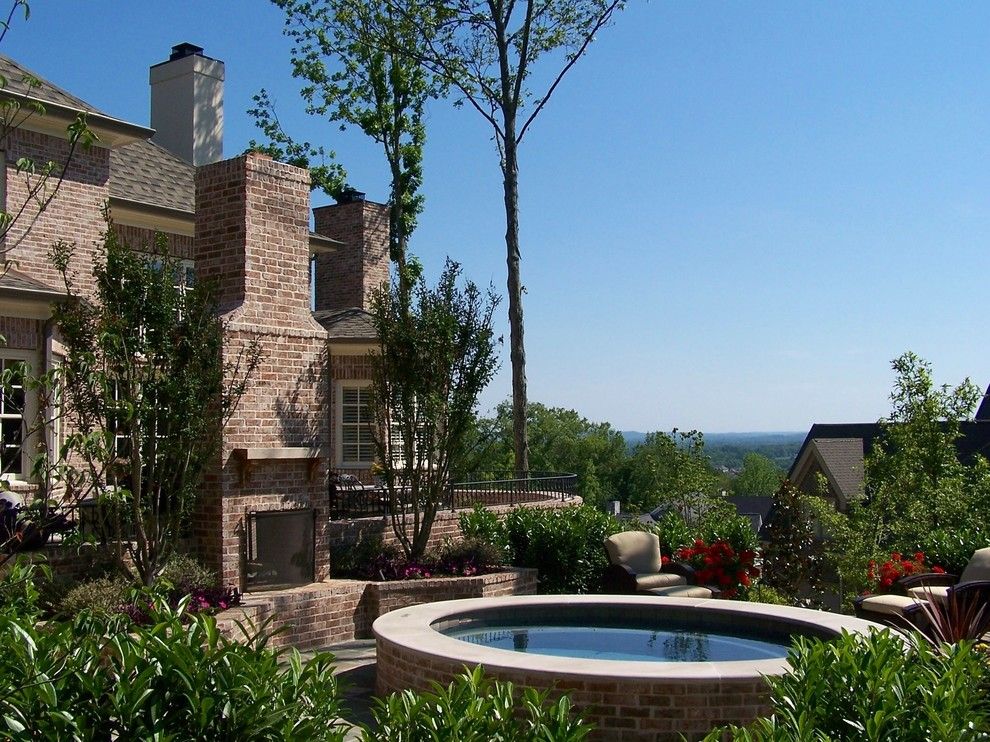 Craigslist Nashville Furniture for a Traditional Landscape with a Chimney and Iron Gate by R. Hartley Scott Asla   |   Long Hollow Gardens