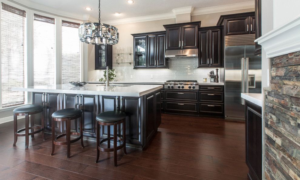 Craigslist Orlando Appliances for a Transitional Kitchen with a Big Kitchen Design and Weitzel Jt (Waypoint Living Spaces) Zelmar Kitchen Remodel by Zelmar Kitchen Designs & More, Llc