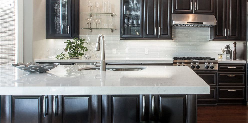 Craigslist Orlando Appliances for a Transitional Kitchen with a White and Black Kitchen and Weitzel Jt (Waypoint Living Spaces) Zelmar Kitchen Remodel by Zelmar Kitchen Designs & More, Llc