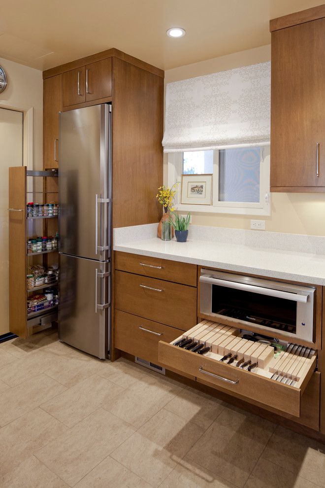 C&s Supply for a Contemporary Kitchen with a Stainless Steel and Contemporary Small Kitchen by Kb Cabinets