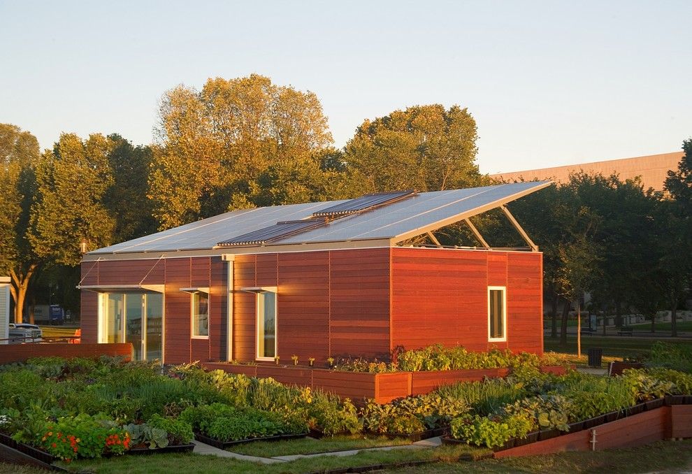 Cudd Energy Services for a Modern Exterior with a Modern and Solar Decathlon House by Zeroenergy Design