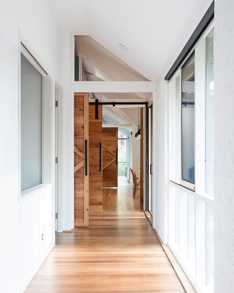 Culver City Theater for a Farmhouse Hall with a Natural Light and Mt Tooblewong, Upper Yarra Valley Vic by Maxa Design