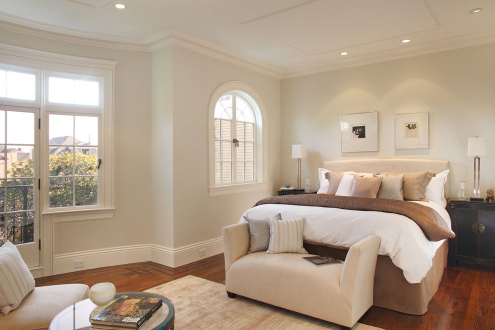 Darkside Window Tinting for a Contemporary Bedroom with a Night Stand and Pacific Heights Home Bedroom by Winder Gibson Architects