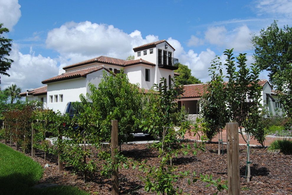 Del Webb Orlando for a Mediterranean Landscape with a Herbs and Cosecha Por Del Lago by Sustainable Horticultural Environments