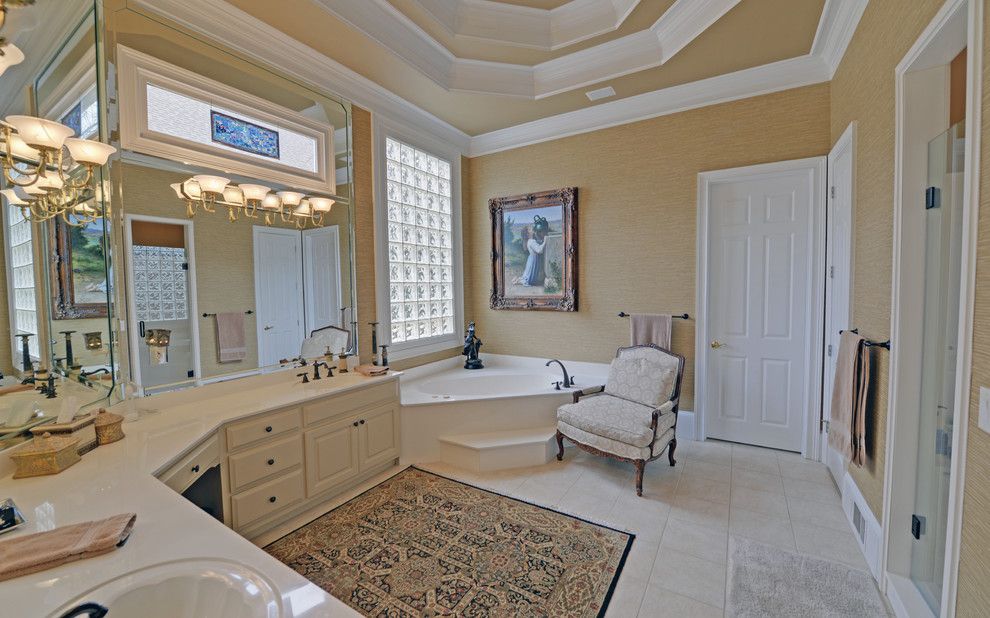 Delaire Country Club for a Craftsman Bathroom with a Country Club and Sugarloaf Country Club Custom Homes by Envision Web