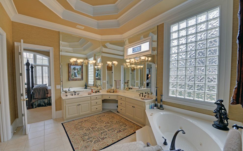 Delaire Country Club for a Craftsman Bathroom with a Custom Homes and Sugarloaf Country Club Custom Homes by Envision Web