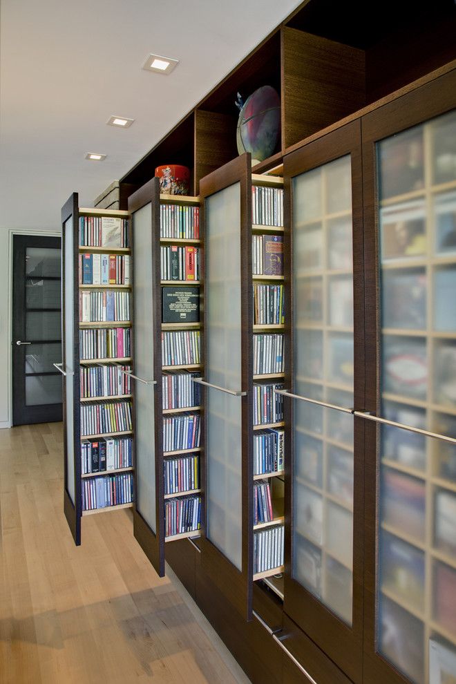 Deseret Digital Media for a Contemporary Closet with a Cd Storage and Tucson Residence Kitchen by John Senhauser Architects