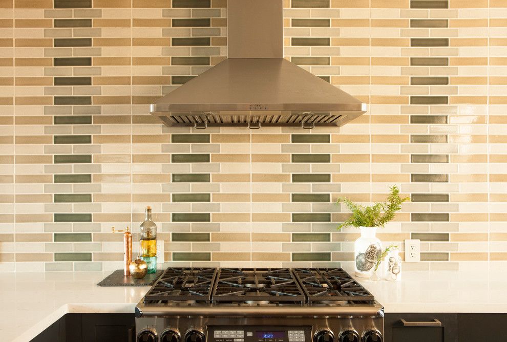 Deseret Digital Media for a Contemporary Kitchen with a Lead Free Glaze Colors and Diamond Heights Home Designed by Loczidesign by Fireclay Tile