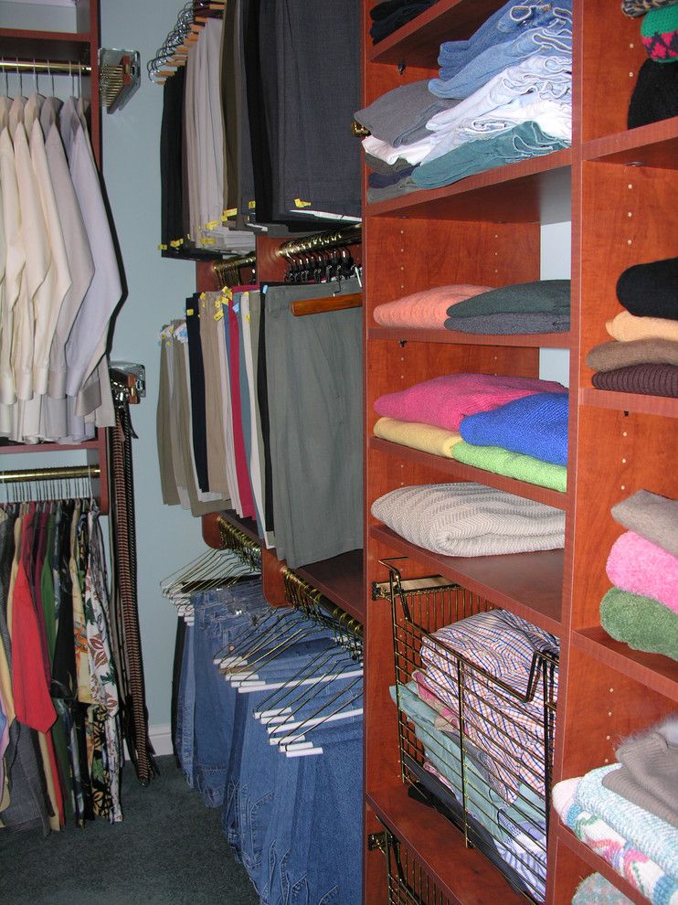 Dogtown St Louis for a Traditional Closet with a Mo and Custom Closet Systems by Beyond Storage