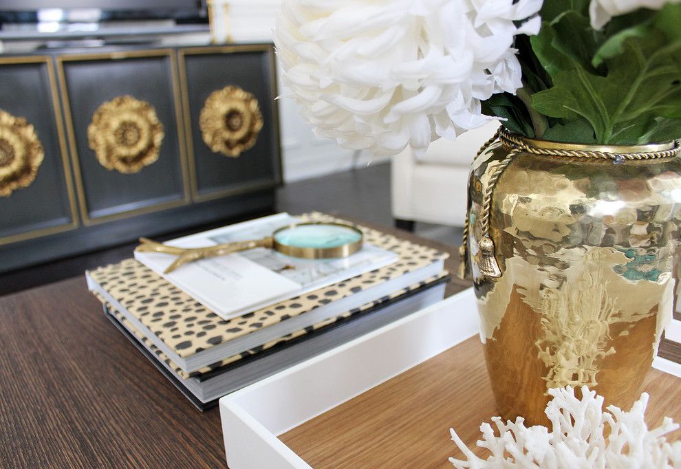 Dolce Vita Boston for a Eclectic Spaces with a Vintage Hammered Brass Vase with Rope and Tassels and Living Room by Am Dolce Vita