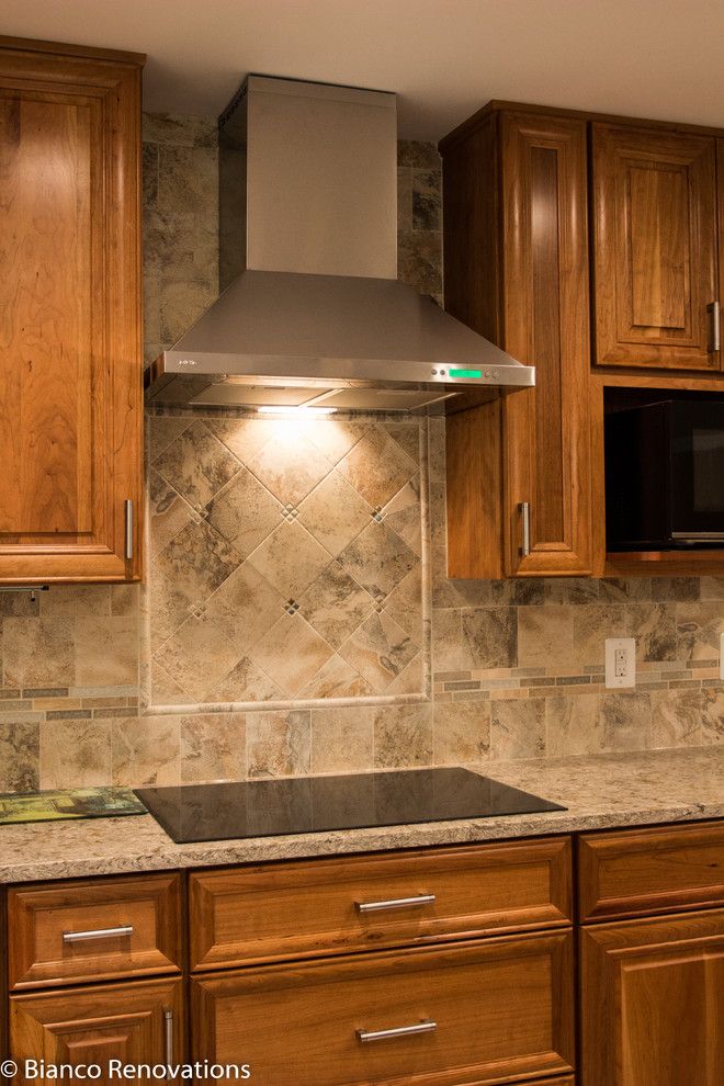 Dominion Electric Va for a Traditional Kitchen with a Granite Countertops and Rear Extension in Alexandria, Va by Bianco Renovations