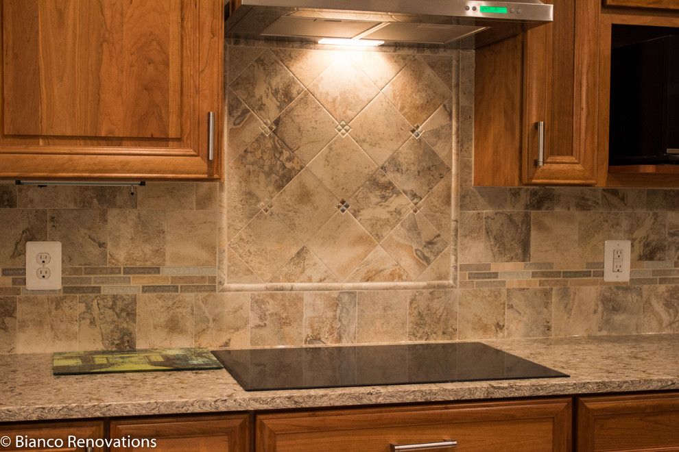 Dominion Electric Va for a Traditional Kitchen with a Wall Mounted Cabinet and Rear Extension in Alexandria, Va by Bianco Renovations