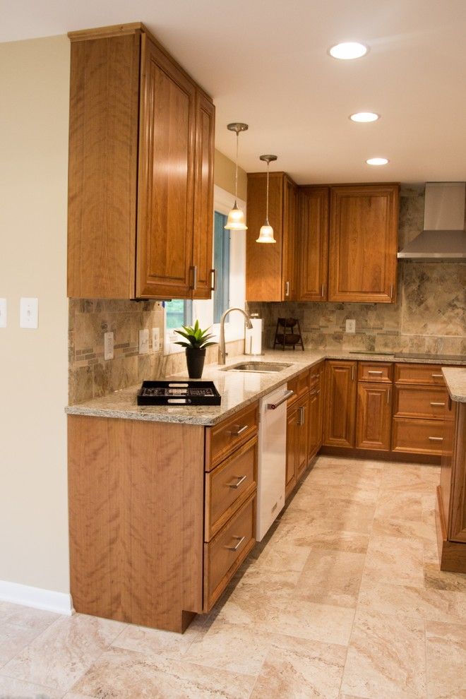 Dominion Electric Va for a Traditional Kitchen with a White Window Trim and Rear Extension in Alexandria, Va by Bianco Renovations