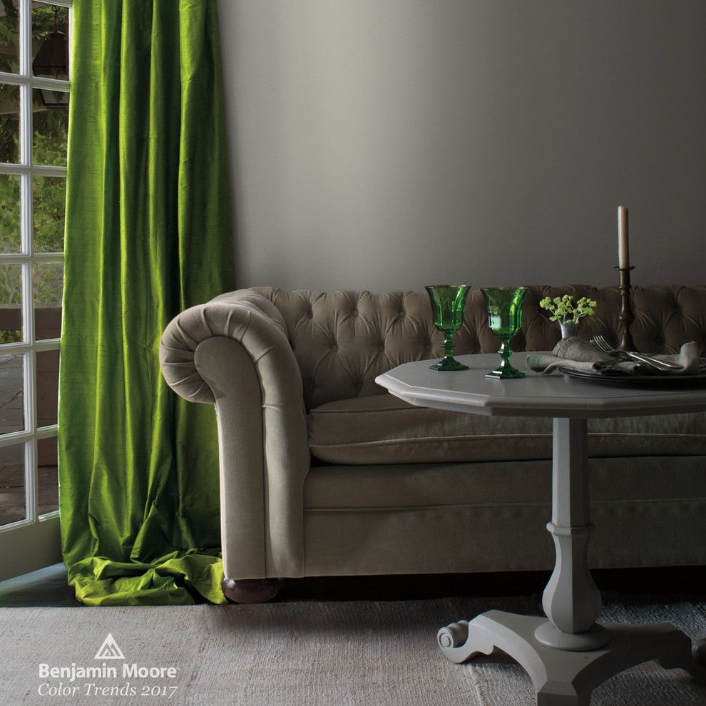 Don Roberto Jewelers for a Contemporary Living Room with a Green Glasses and Benjamin Moore by Benjamin Moore