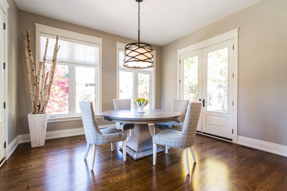 Door Jambs for a Tropical Dining Room with a French Doors and Woodcraft Furniture by Woodcraft Furniture