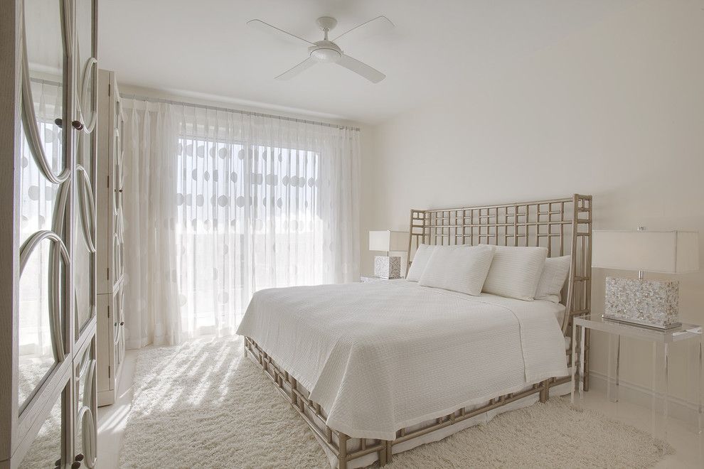 Drakes Landing for a Contemporary Bedroom with a Table Lamp and Naples Florida by Joie Wilson