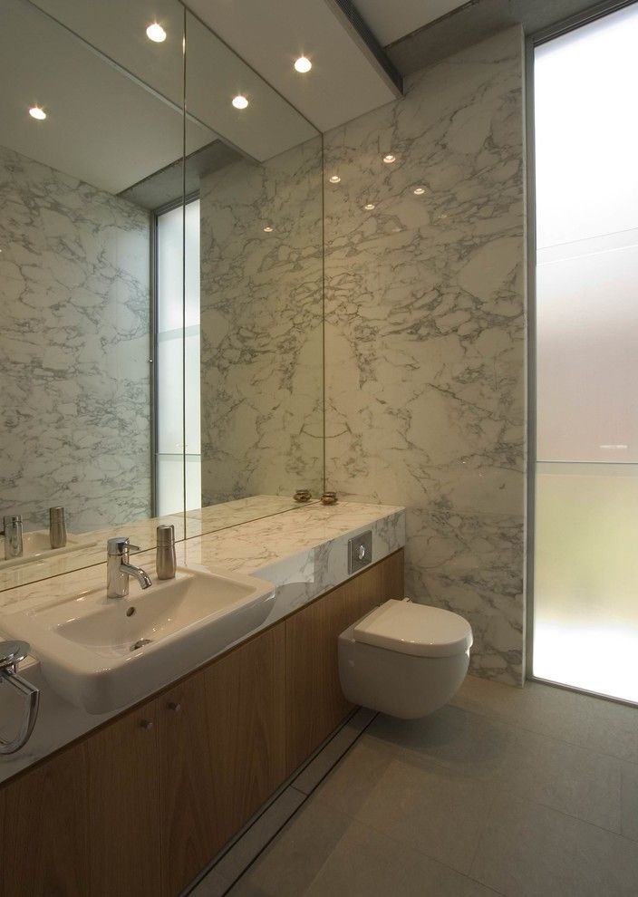 Duravit Usa for a Modern Bathroom with a Modern and Mosman House by Porebski Architects