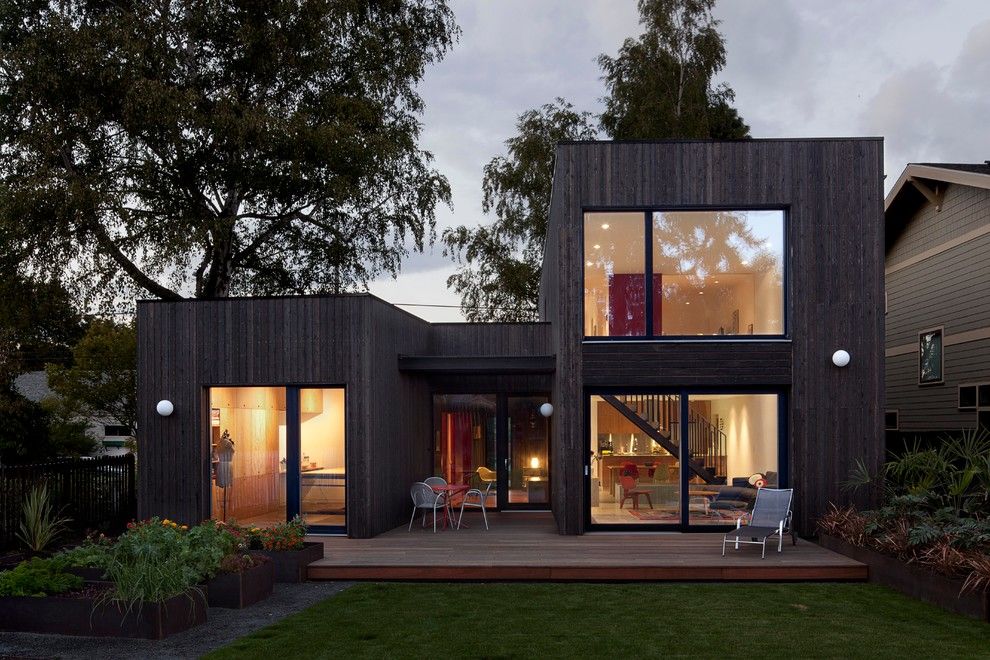 Dutalier for a Contemporary Exterior with a Passive House and Skidmore Passivhaus by in Situ Architecture