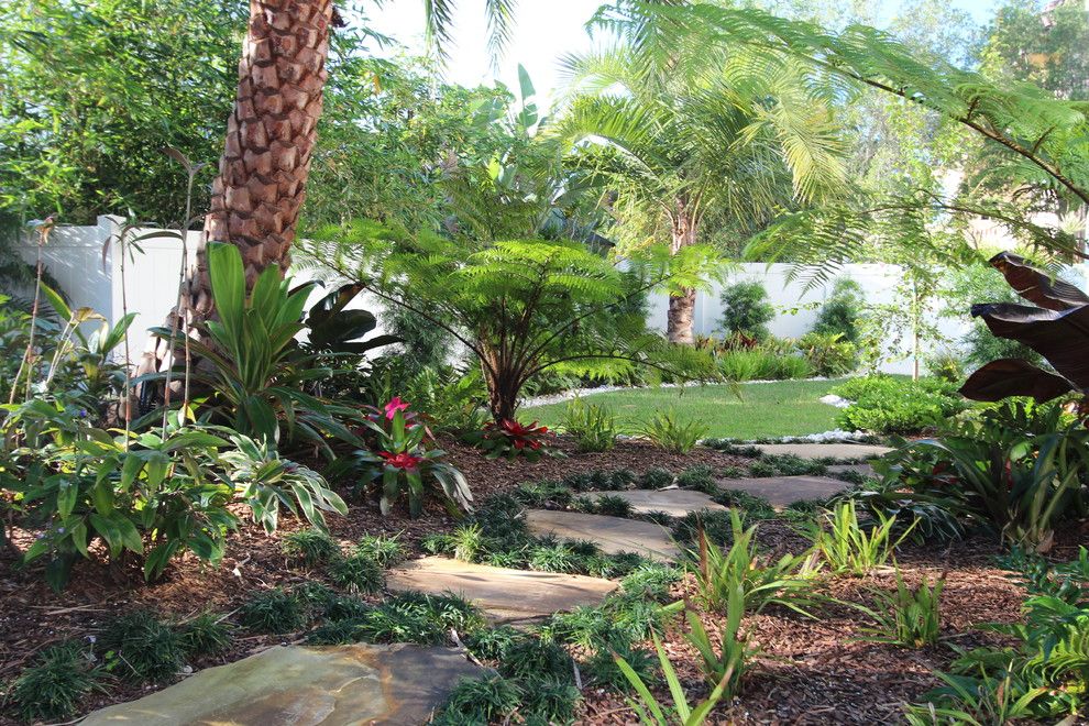 Earthscapes For A Traditional Landscape With A Backyard