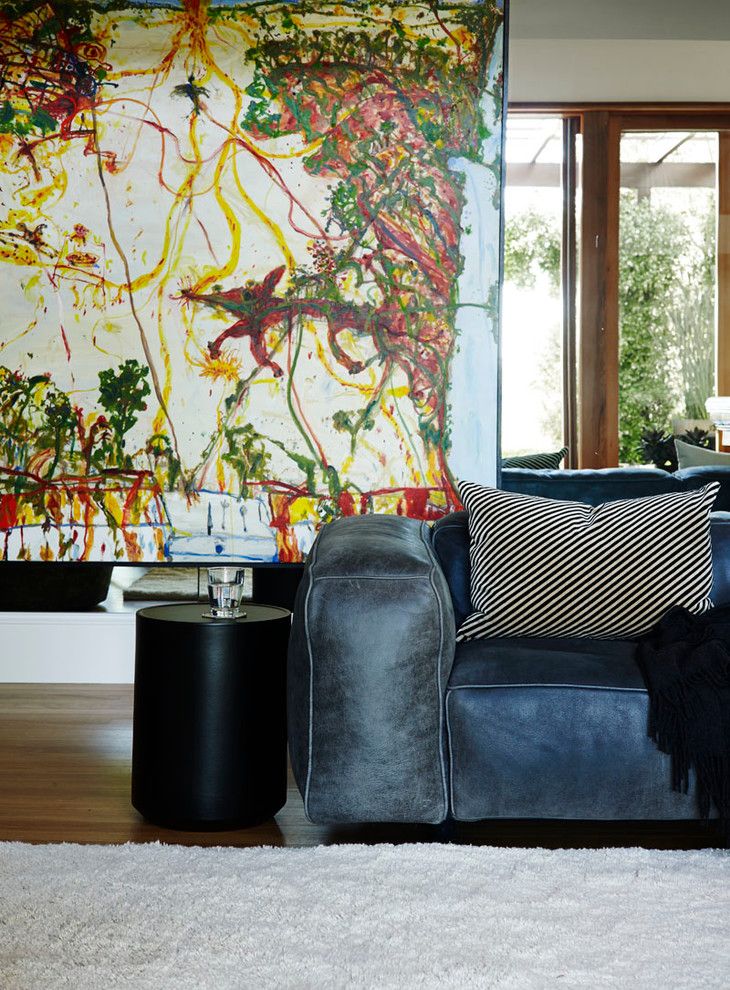 Edra for a Contemporary Living Room with a Contemporary and Art House by Sarah Davison Interior Design