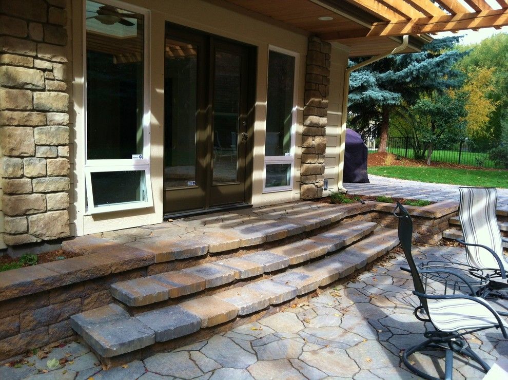 Edwards Boise for a Traditional Patio with a Landscape and Island Woods Residence by Chuck B. Edwards   Breckon Land Design