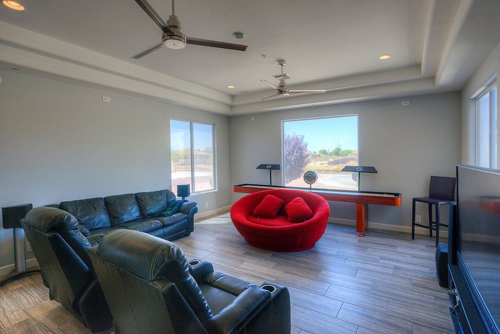 Embassy Suites Scottsdale for a Modern Living Room with a Tile and Marioposa Grande Remodel by Alair Homes Scottsdale