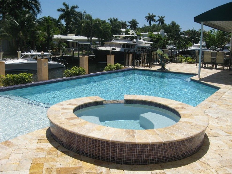 Enterprise Naples Fl for a Beach Style Spaces with a Swimming Pool Contractor and Jackson Custom Pools by Jackson Custom Pools